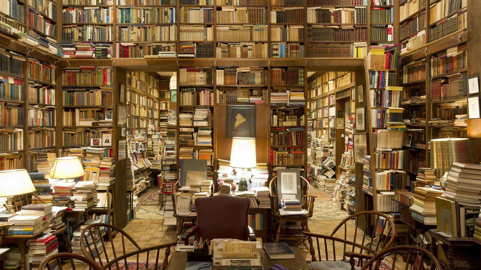 mansion-library-piles-of-books