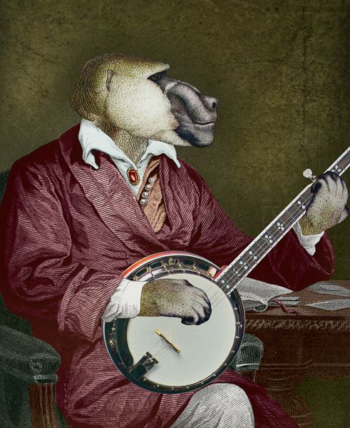 monkey-banjo